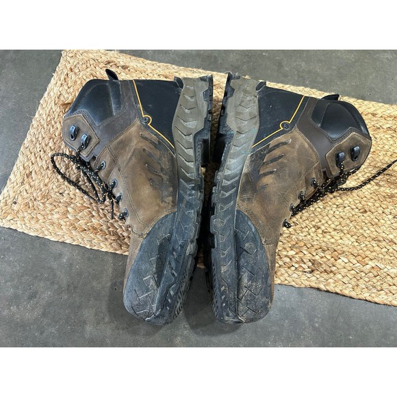 Timberland Pro Mens Summit 6” A225Q Brown Composite Toe Work Boots 13 main image 4